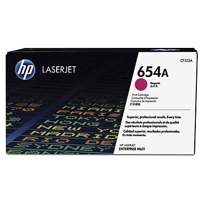 HP 654A Magenta Toner Cartridge