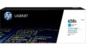 HP LaserJet 658X Cyan High Yield Toner Cartridge