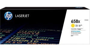 HP LaserJet 658X Yellow High Yield Toner Cartridge