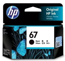 view HP 67 Black Ink Cartridge