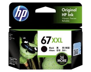 HP 67XXL Extra High Yield Black Ink Cartridge