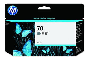 HP 70 Grey 130ml DesignJet Ink Cartridge