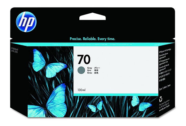 HP 70 Grey 130ml DesignJet Ink Cartridge