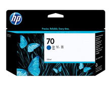 view HP 70 Blue 130ml DesignJet Ink Cartridge