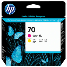 view HP 70 Magenta and Yellow Printhead