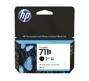 HP 711B 38ml Black DesignJet Ink Cartridge