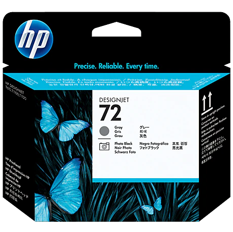 HP 72 Grey and Photo Black DesignJet Printhead