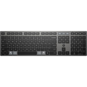 HP 725 Multi-Device Rechargeable Wireless Keyboard - Nightfall Black