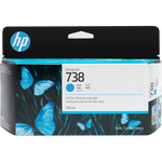 HP 738 Cyan 130ml DesignJet Ink Cartridge