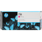 HP 738 Magenta 300ml DesignJet Ink Cartridge