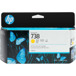 HP 738 Yellow 130ml DesignJet Ink Cartridge