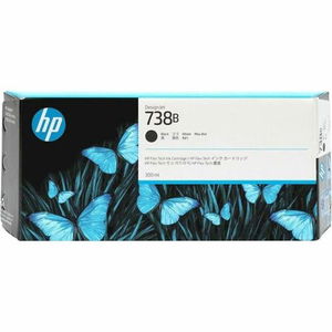 HP 738B 300ml Black DesignJet Ink Cartridge