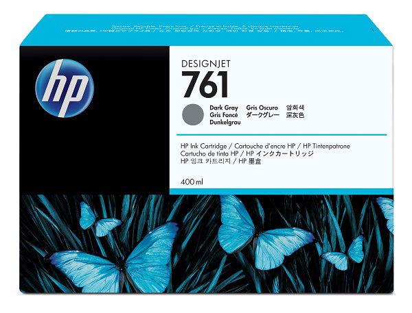 HP 761 400ml Dark Gray Ink Cartridge