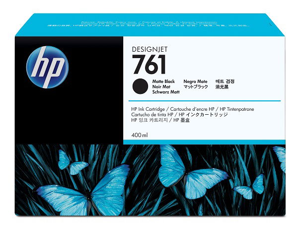 HP 761 400ml Matte Black Ink Cartridge