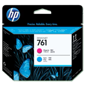 HP 761 Magenta and Cyan DesignJet Printhead