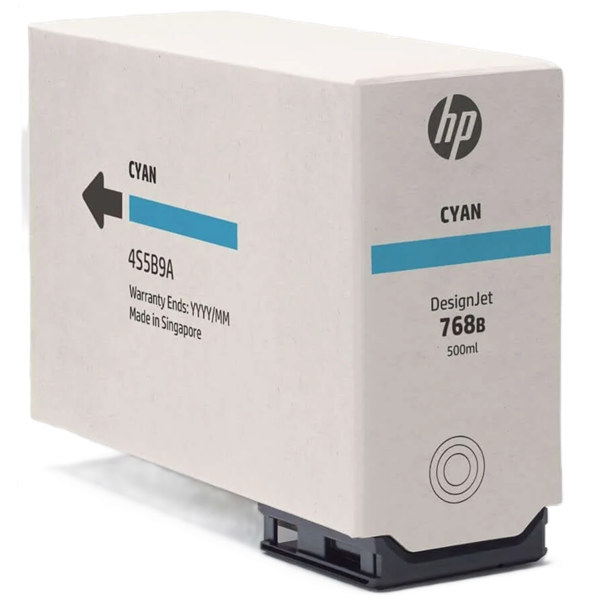 HP 768B 500ml Cyan DesignJet Ink Cartridge