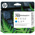 HP 769 Yellow and Cyan 3-4 DesignJet Printhead