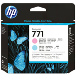 HP 771 Light Magenta and Light Cyan DesignJet Printhead