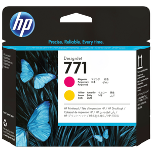 HP 771 Magenta and Yellow DesignJet Printhead