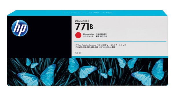 HP 771B 775ml Chromatic Red Ink Cartridge