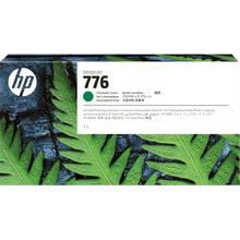 view HP 776 1L Chromatic Green Ink Cartridge