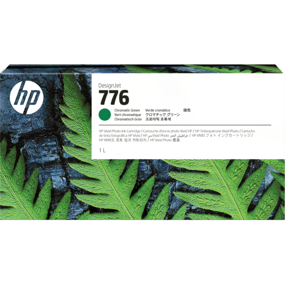 HP 776 1L Chromatic Green Ink Cartridge