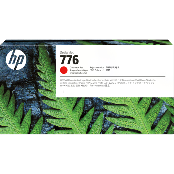 HP 776 1L Chromatic Red Ink Cartridge