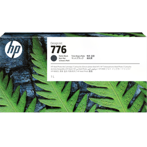 HP 776 1L Matte Black Ink Cartridge