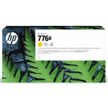 view HP 776B 1L Yellow Ink Cartridge