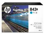 HP 843B 400ml Cyan Ink Cartridge