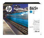 HP 865B 500ml Cyan PageWide XL Ink Cartridge