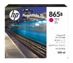 HP 865B 500ml Magenta PageWide XL Ink Cartridge