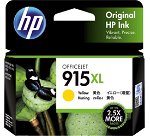 HP 915XL High Yield Yellow Ink Cartridge