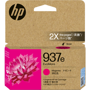 HP 937e Magenta Ink Cartridge