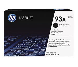 HP 93A Black Toner Cartridge