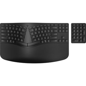 HP 965 Bluetooth Ergonomic Wireless Keyboard and Numpad - Black