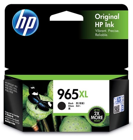 HP 965XL Black High Yield Ink Cartridge