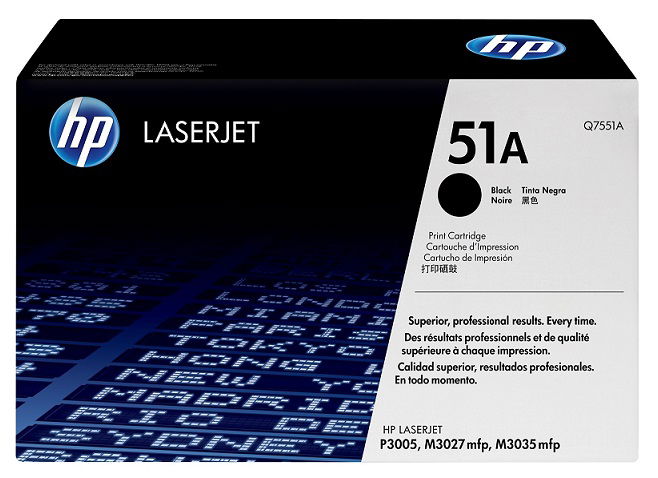 HP 51A Black Toner Cartridge