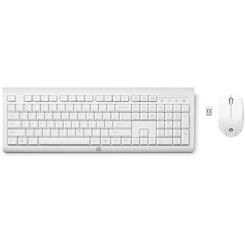 HP C2710 Wireless Keyboard and Mouse Combo - White
