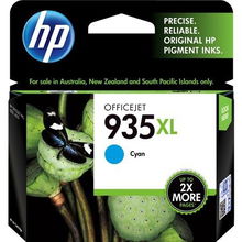 view HP 935XL Cyan High Yield Ink Cartridge