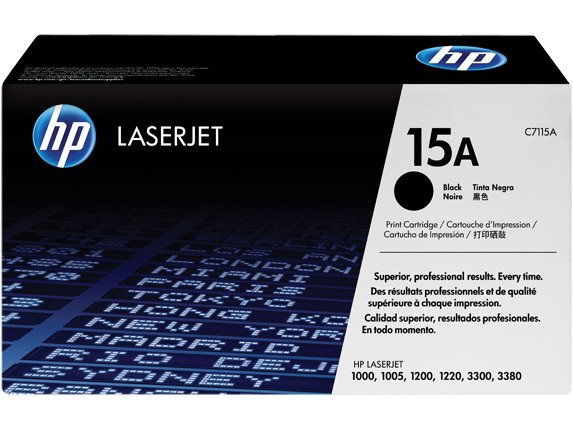 HP 15A Black Toner Cartridge