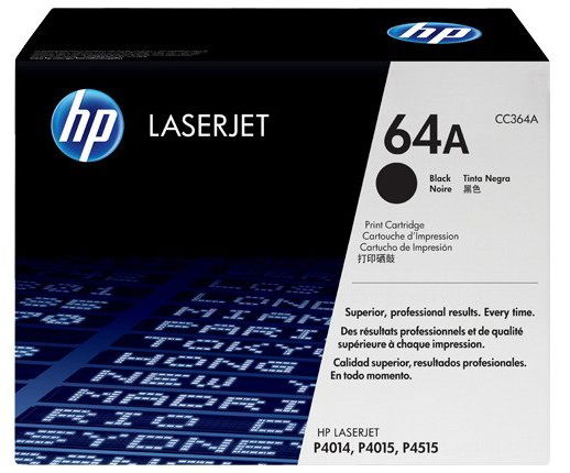 HP 64A Black Toner Cartridge