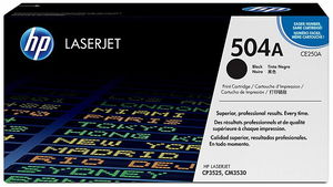 HP 504A Black Toner Cartridge