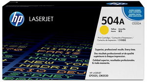 HP 504A Yellow Toner Cartridge
