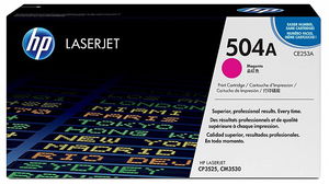HP 504A Magenta Toner Cartridge