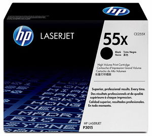 HP 55X Black High Yield Toner Cartridge