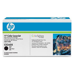 HP CE260X Black Toner Cartridge