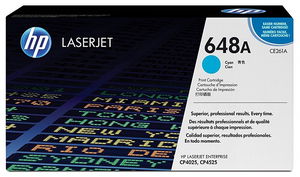 HP 648A Cyan Toner Cartridge