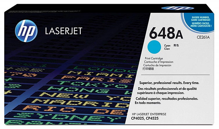 HP 648A Cyan Toner Cartridge