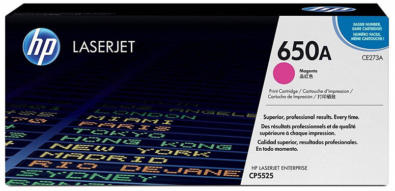 HP 650A Magenta Toner Cartridge